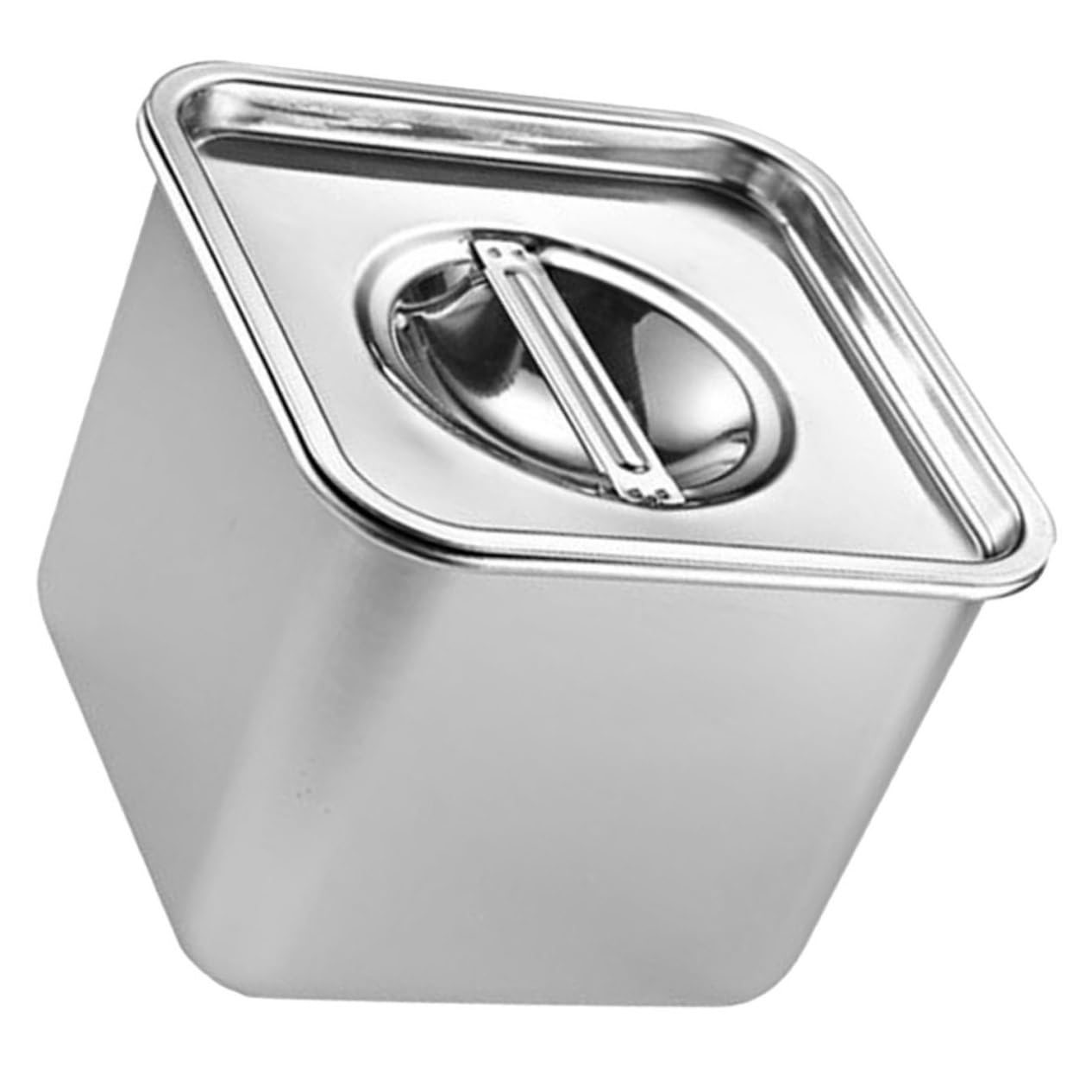 Amazon｜ステンレス鋼調味料ボックス 蓋付き スパイス収納ジャー 大